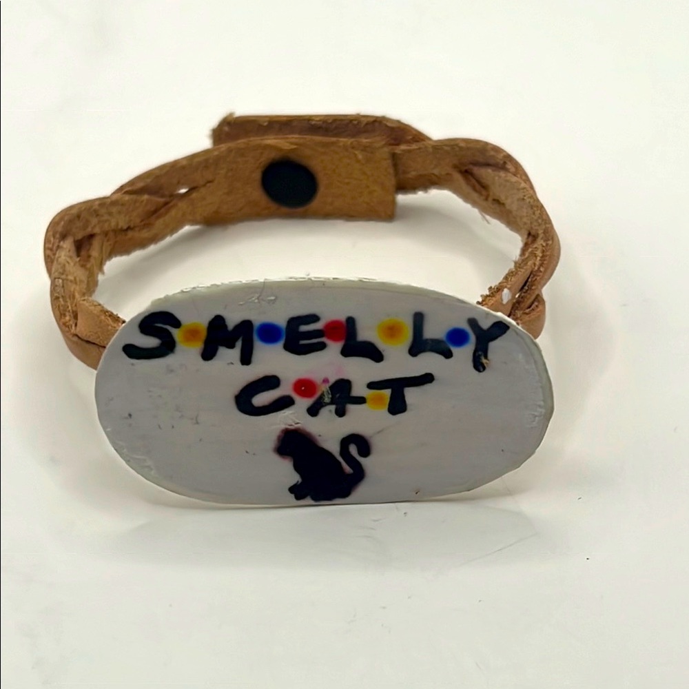 🐿️ 5 for $20 (any jewelry w squirrel) 
Smelly Cat Leather Bracelet